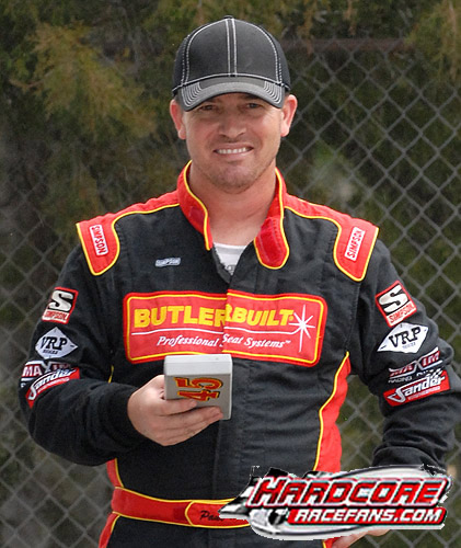 Paul McMahan captured his first Outlaws win of the season Wednesday night in New York. Max Dolder Photo/HardcoreRaceFans.com